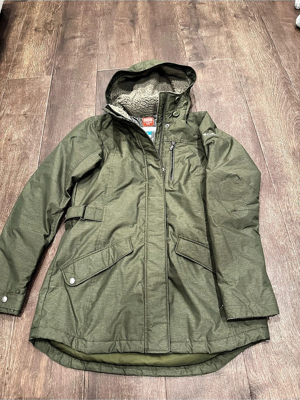 Columbia Therma Coil Jacket Green Medium